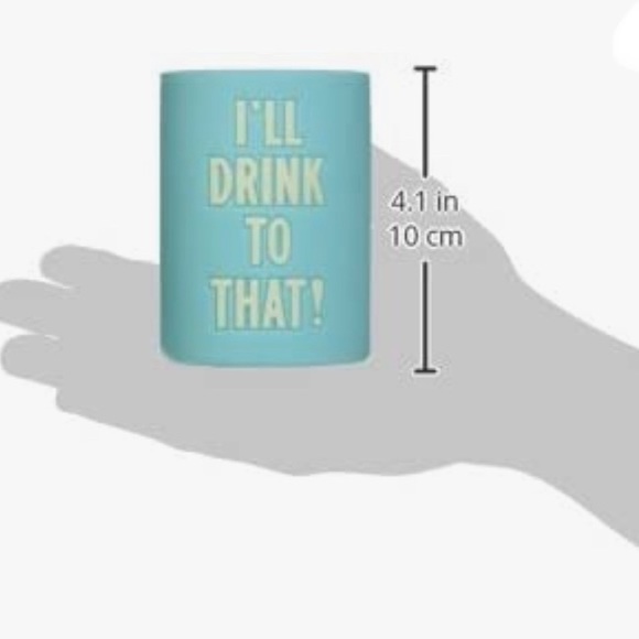 KATE SPADE  “LET’S CHILL, I’LL DRINK TO THAT” COZY - Picture 5 of 5